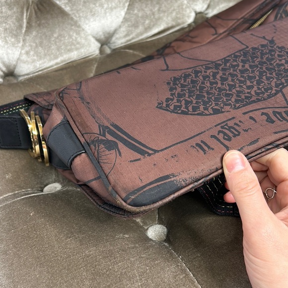 L.A.M.B. Gwen Stefani LeSportSac Y2K Vintage retired school large messenger bag - Picture 6 of 17